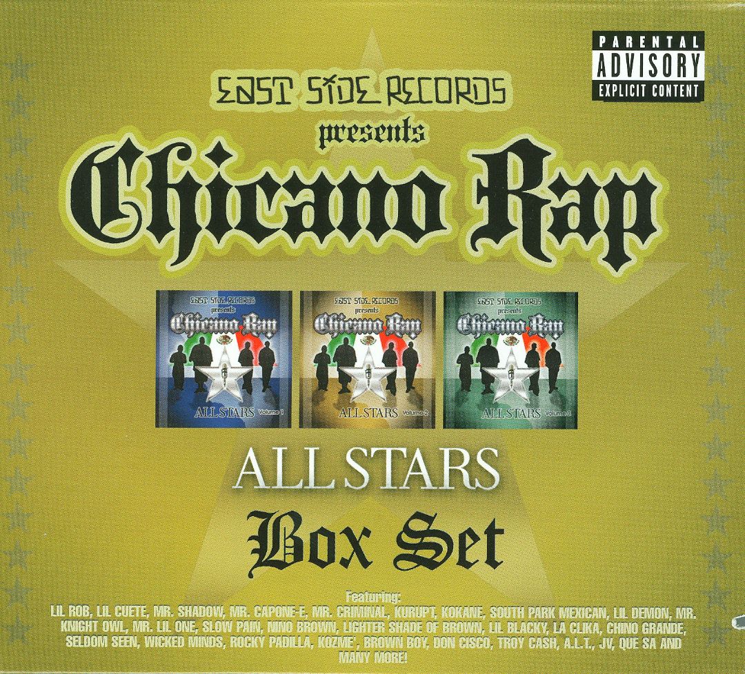 East Side Records Presents Chicano Rap Allstars Box Set (3 CD)