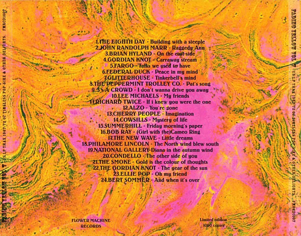 (image for) Fading Yellow, Vol. 7