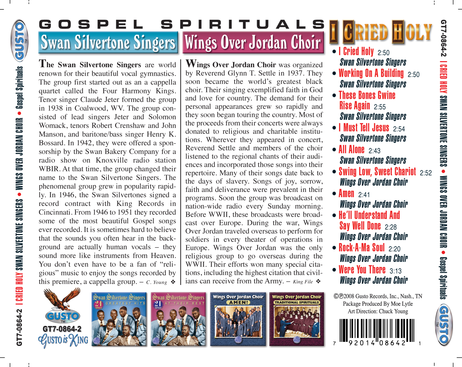 (image for) I Cried Holy-Gospel Spirituals