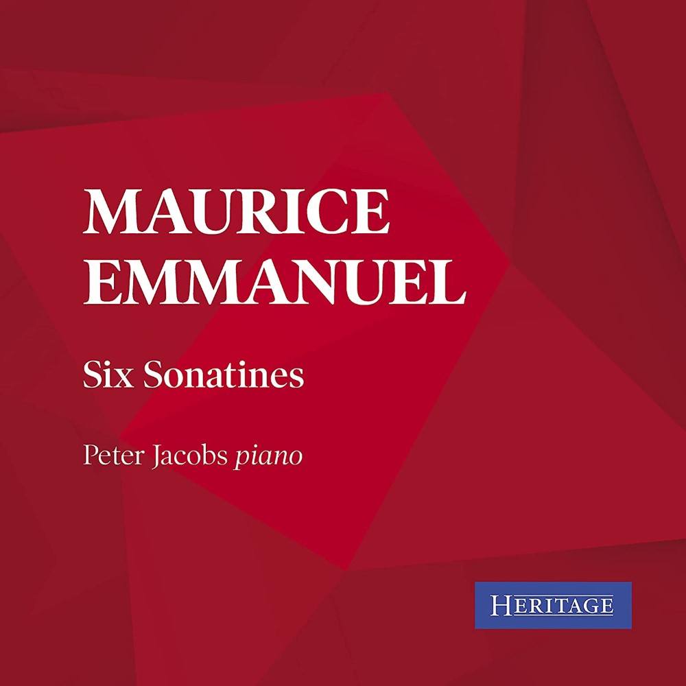 Maurice Emmanuel: Six Sonatines - Click Image to Close