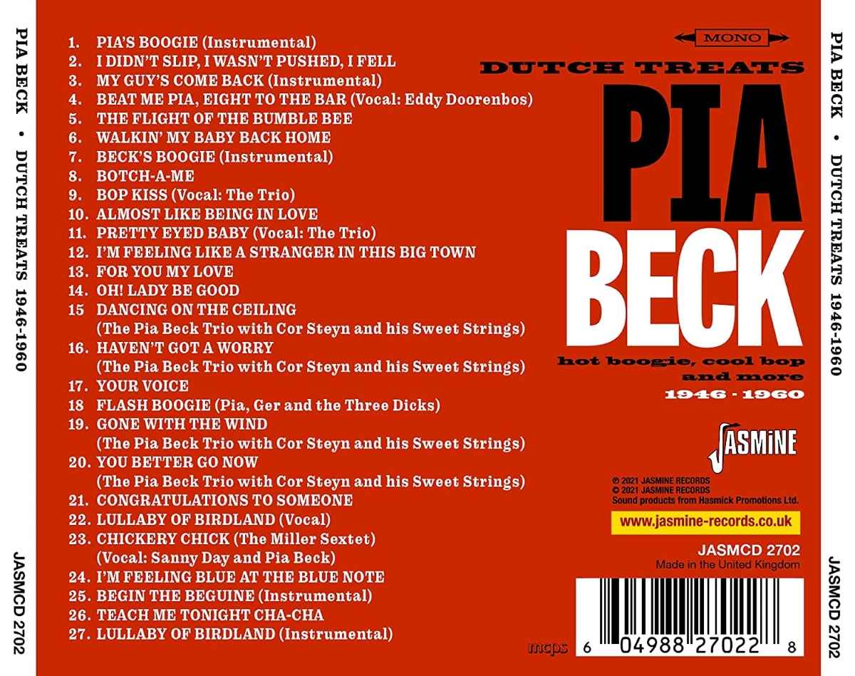 Dutch Treats-Hot Boogie, Cool Bop And More 1946-1960 - Click Image to Close