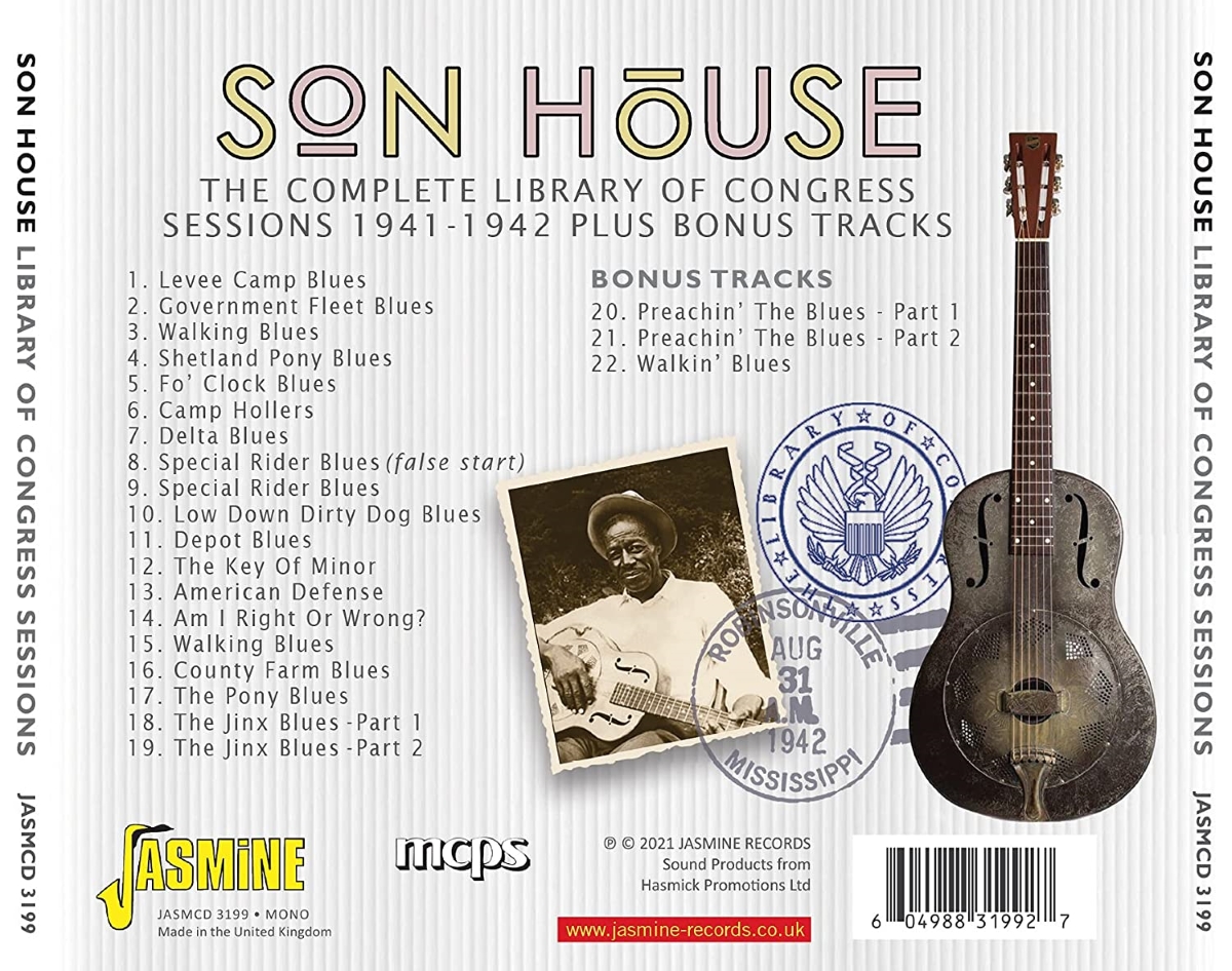 The Complete Library Of Congress Sessions (Plus Bonus Tracks) 1941-1942 - Click Image to Close
