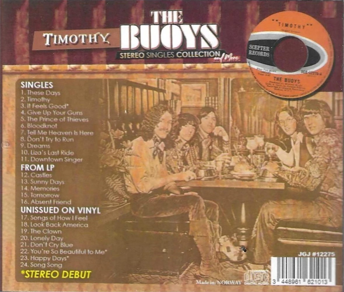 (image for) Timothy - Stereo Singles Collection and More (24 Cuts, 3 Stereo Debuts)