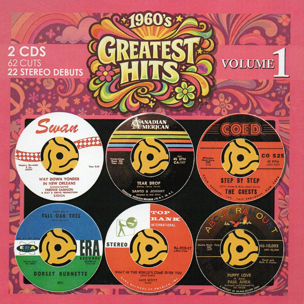 (image for) 1960's Greatest Hits, Vol. 1 (2 CD)