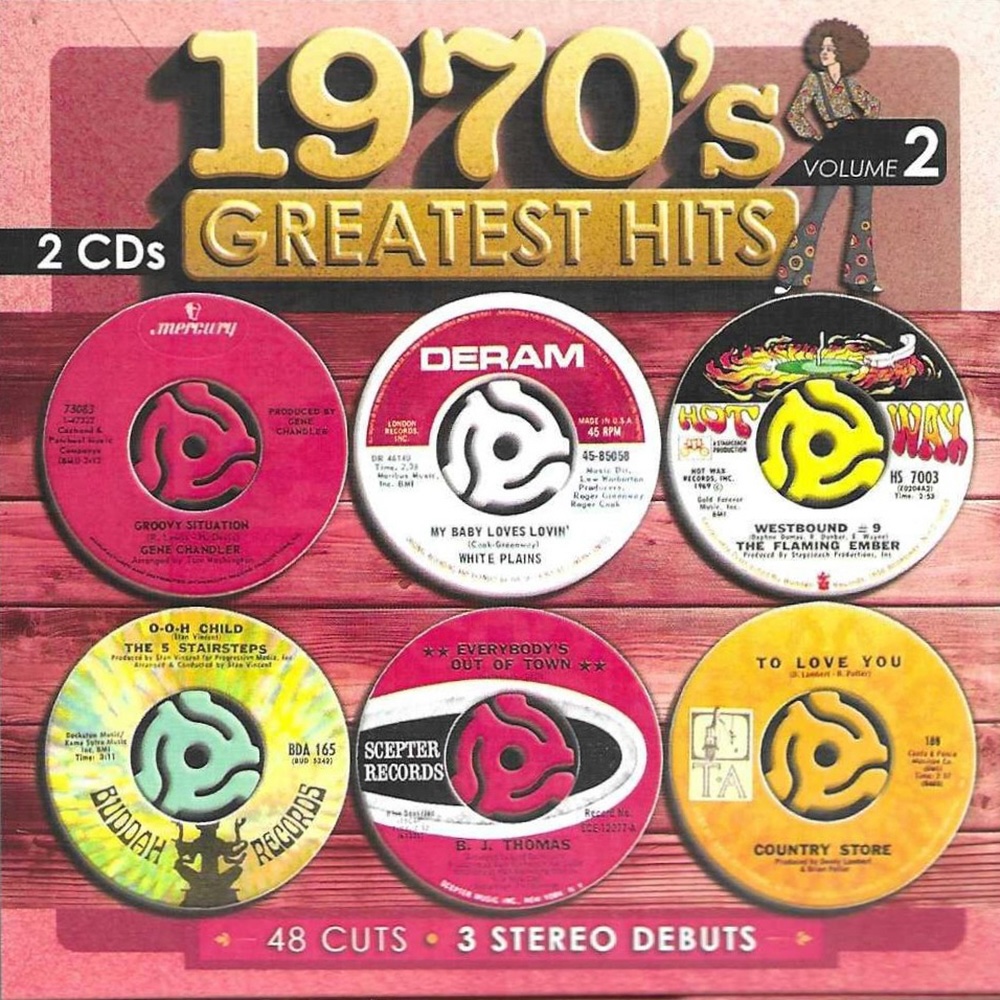 (image for) 1970's Greatest Hits, Vol. 2 - 48 Cuts - 3 Stereo Debuts (2 CD)