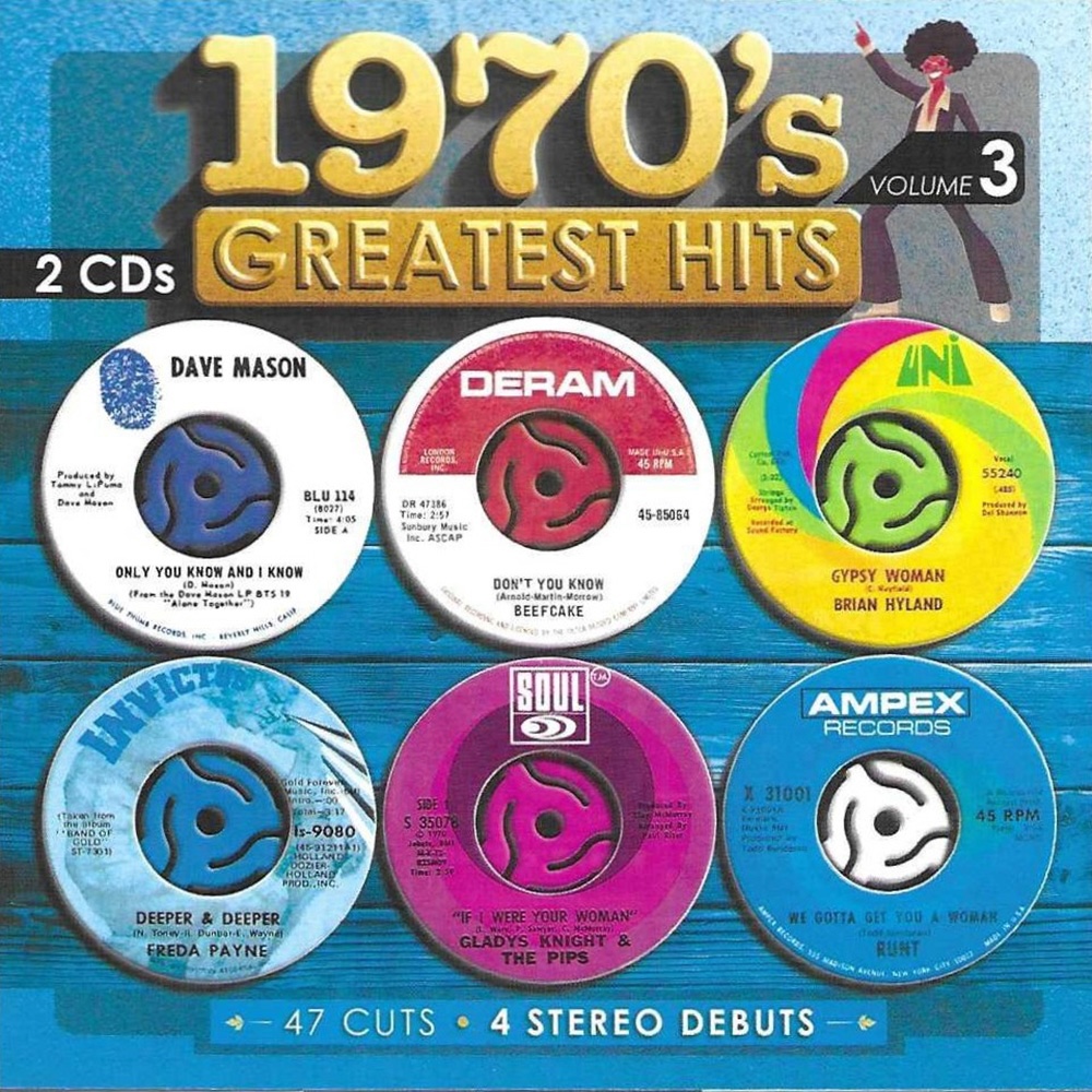 (image for) 1970's Greatest Hits, Vol. 3 - 47 Cuts - 4 Stereo Debuts (2 CD)