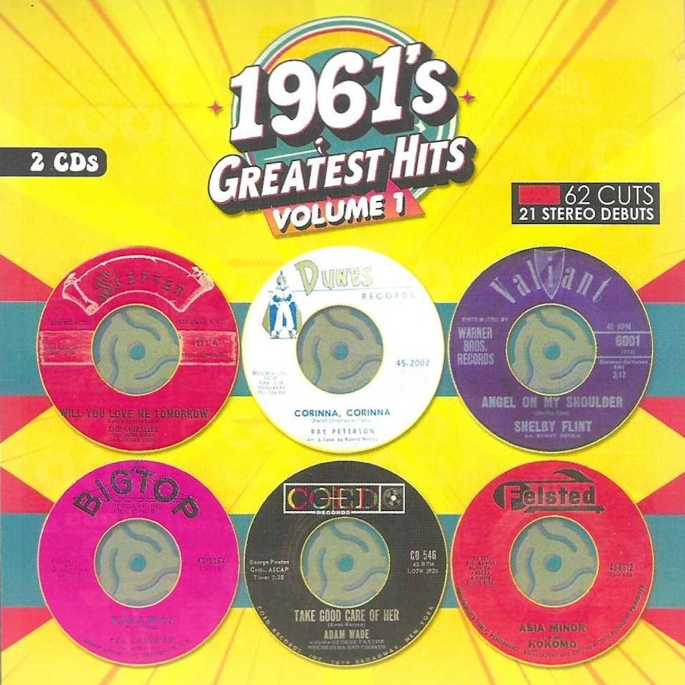 (image for) 1961's Greatest Hits, Vol. 1 (2 CD)
