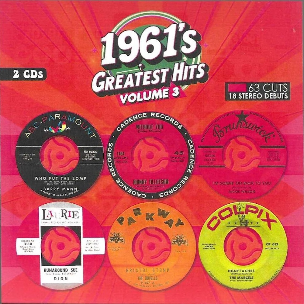 (image for) 1961's Greatest Hits, Vol. 3 (2 CD)
