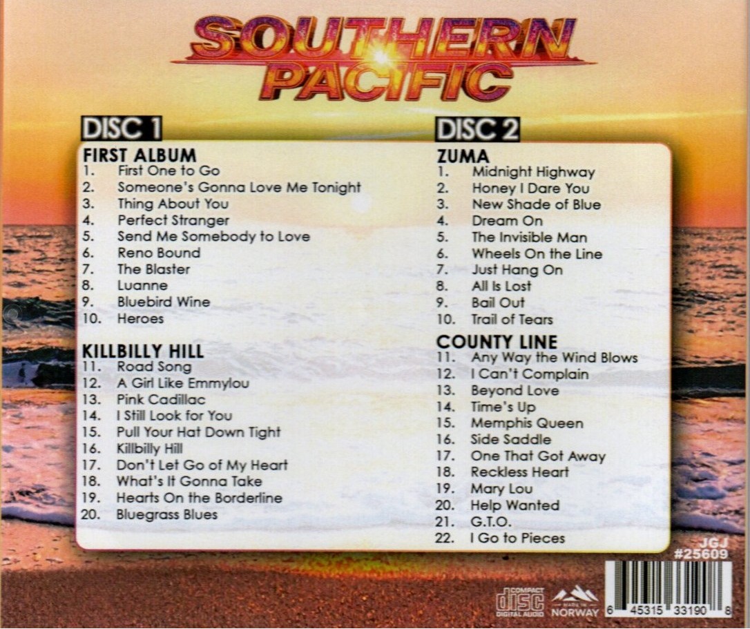 (image for) 4 LPs on 2 CDs (1st Album / Killbilly Hill / Zuma / County Line) (2 CD)