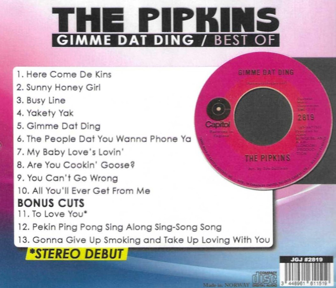 (image for) Gimme Dat Ding - Best of their Original LP + 3 Bonus Cuts