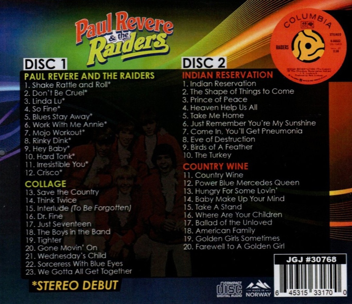 (image for) 4 LPs on 2 CDs