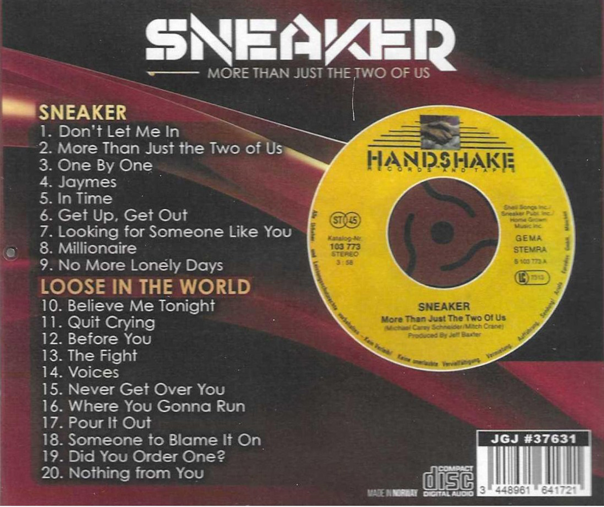 (image for) Sneaker-More Than Just the Two of Us - 2 LPs on 1 CD