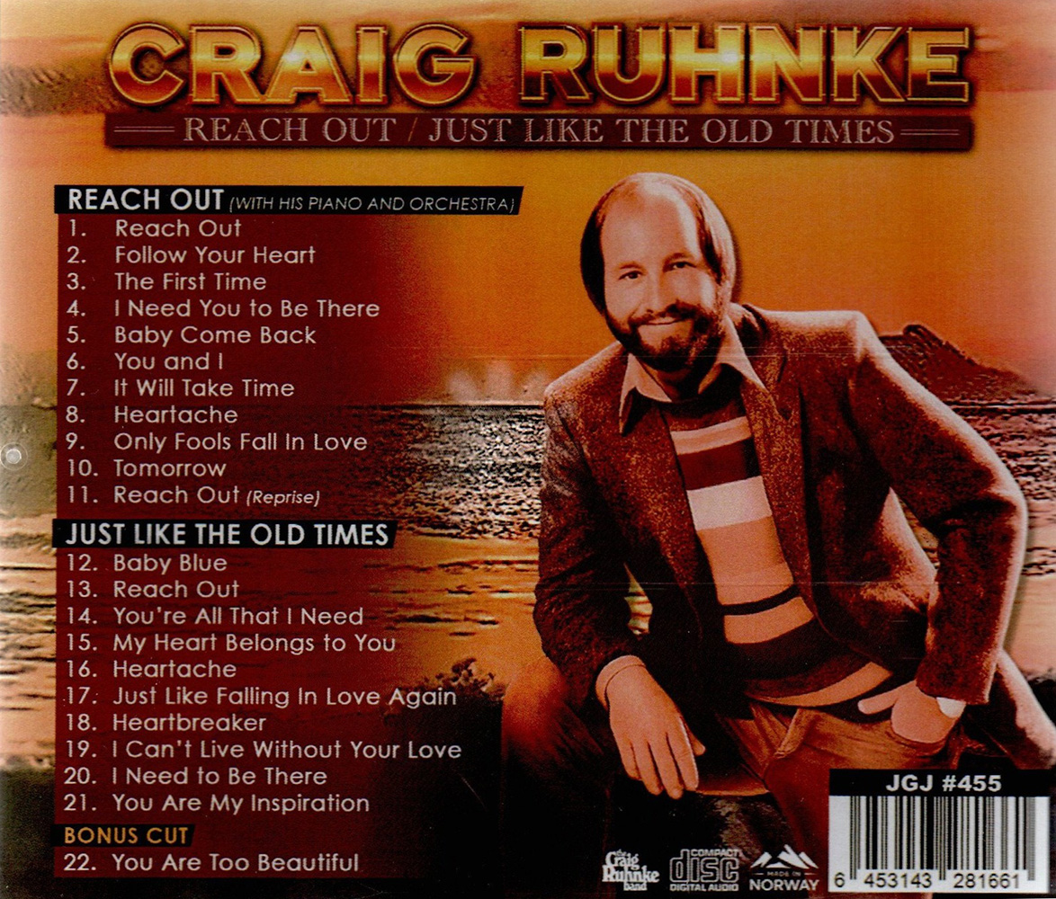 (image for) Reach Out / Just Like The Old Times + 1 Bonus Cut: 2 LPs on 1 CD