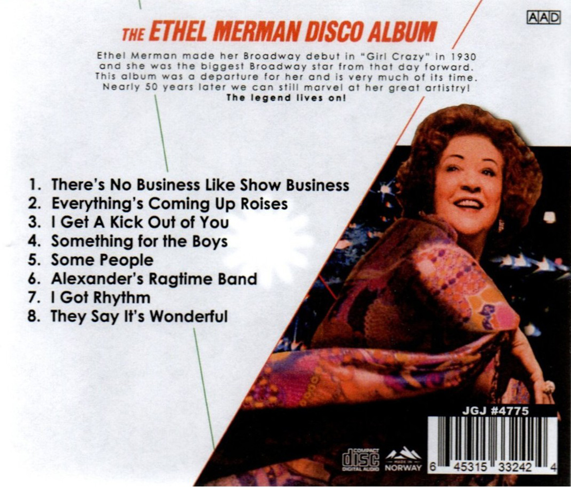 (image for) Ethel Merman Disco Album