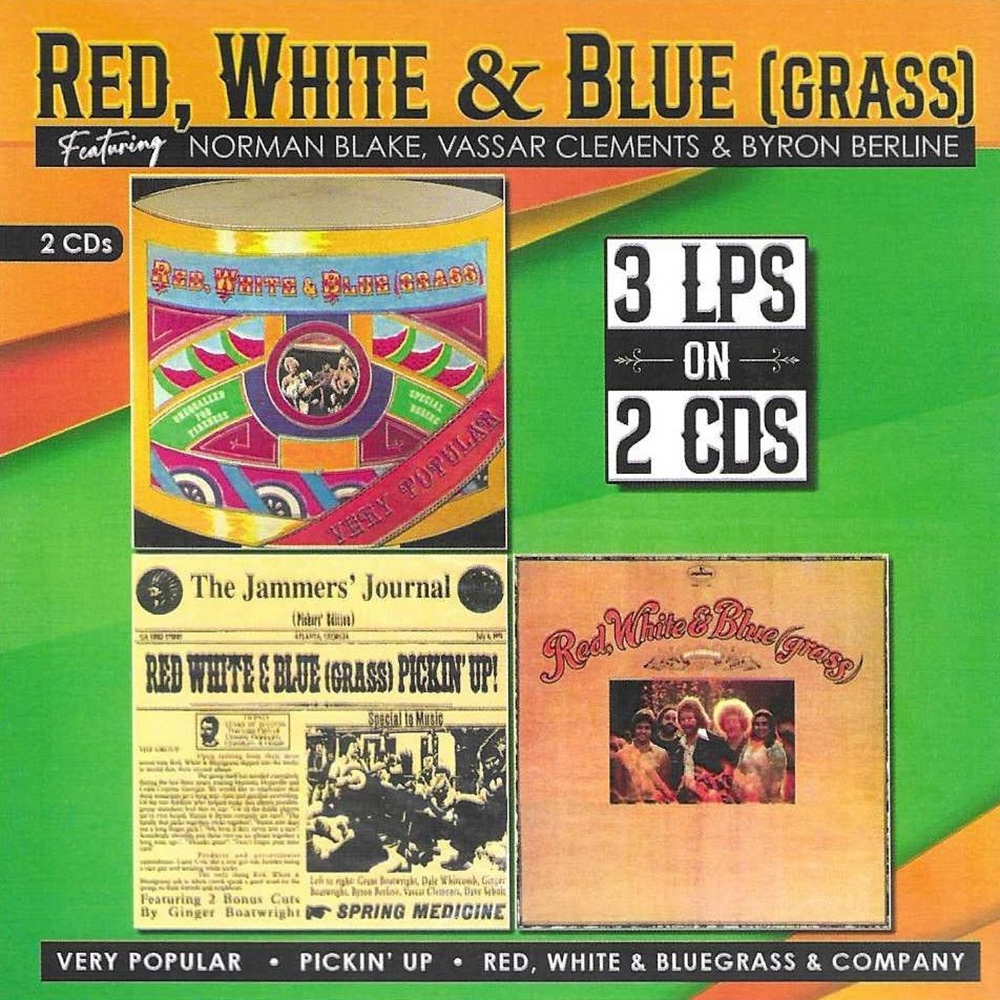 (image for) Red, White & Blue (Grass) - 3 LPs on 2 CDs (2 CD)
