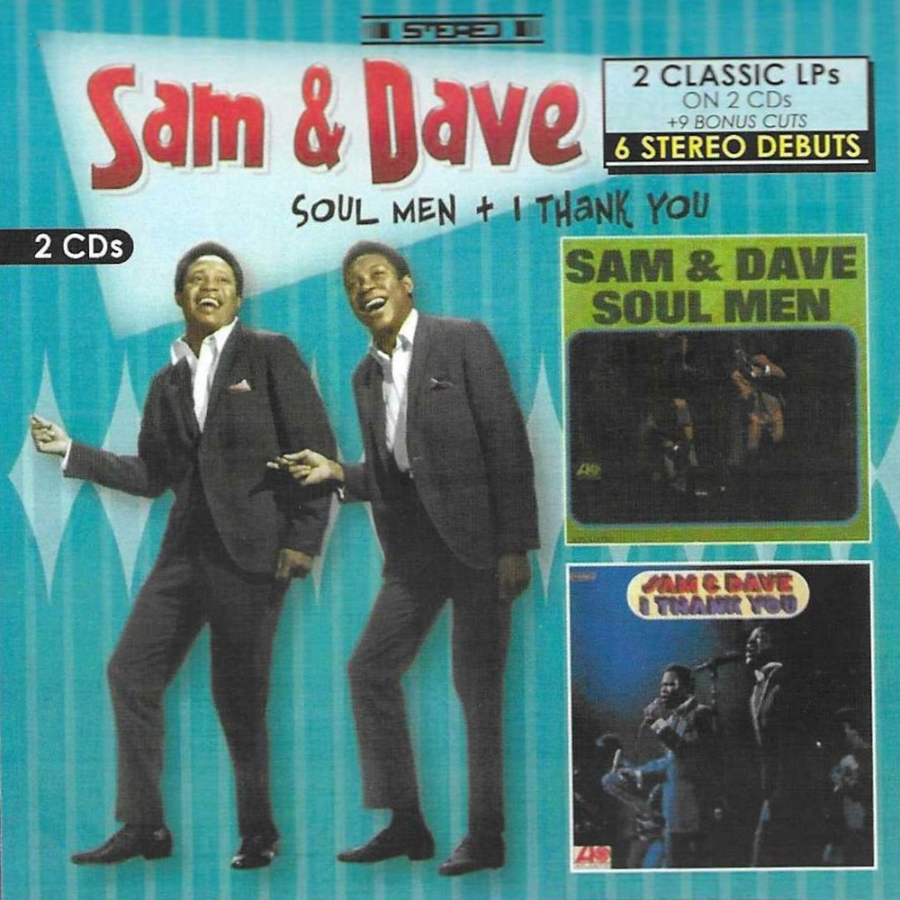(image for) Soul Men+I Thank You-2LPs on 2 CDs + 9 Bonus Cuts (2 CD)