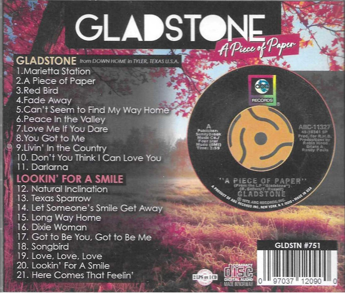 (image for) A Piece of Paper - 2 LPs on 1 CD