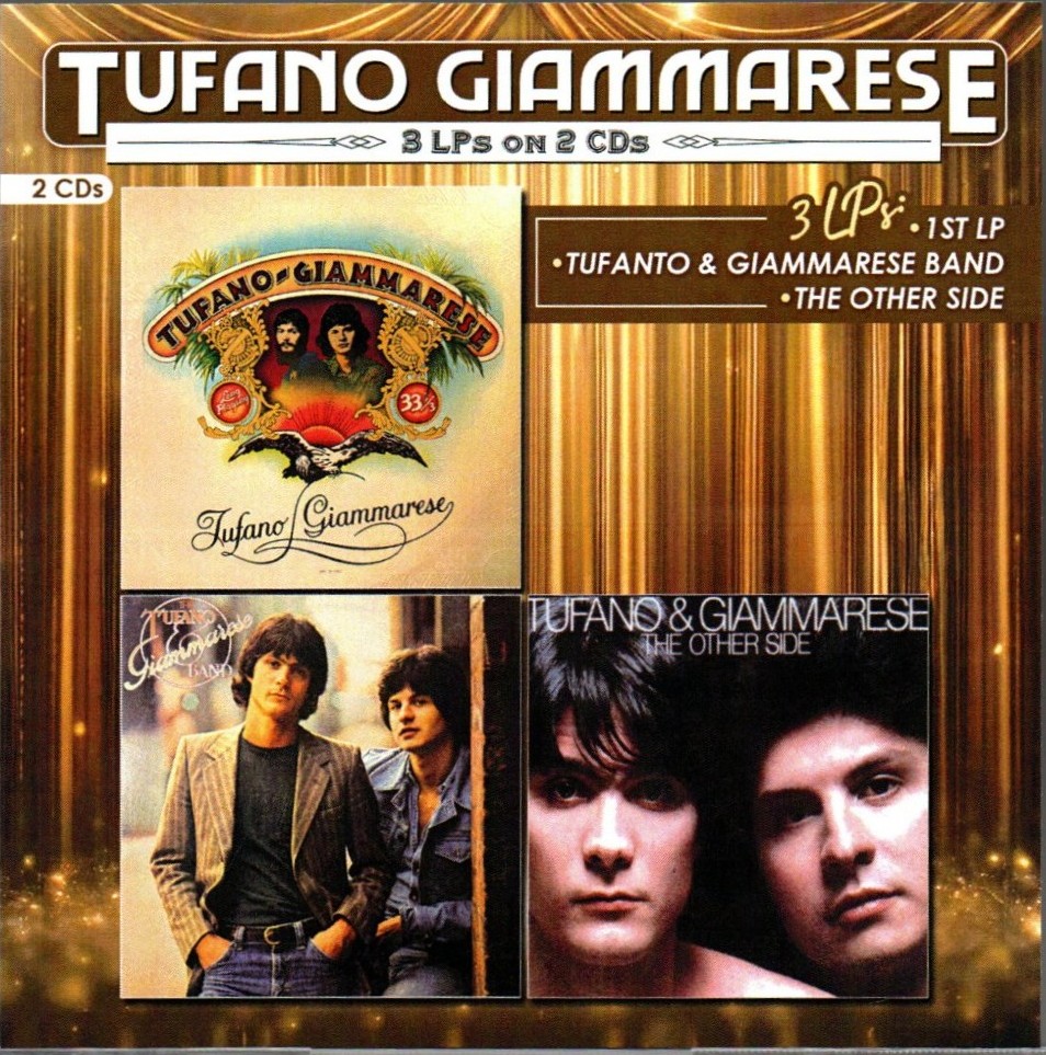 3LPs on 2 CDs (1st LP / Tufanto & Giammarese Band / The Other Side) (2 CD) (image for) 3LPs on 2 CDs (1st LP / Tufanto & Giammarese Band / The Other Side) (2 CD)