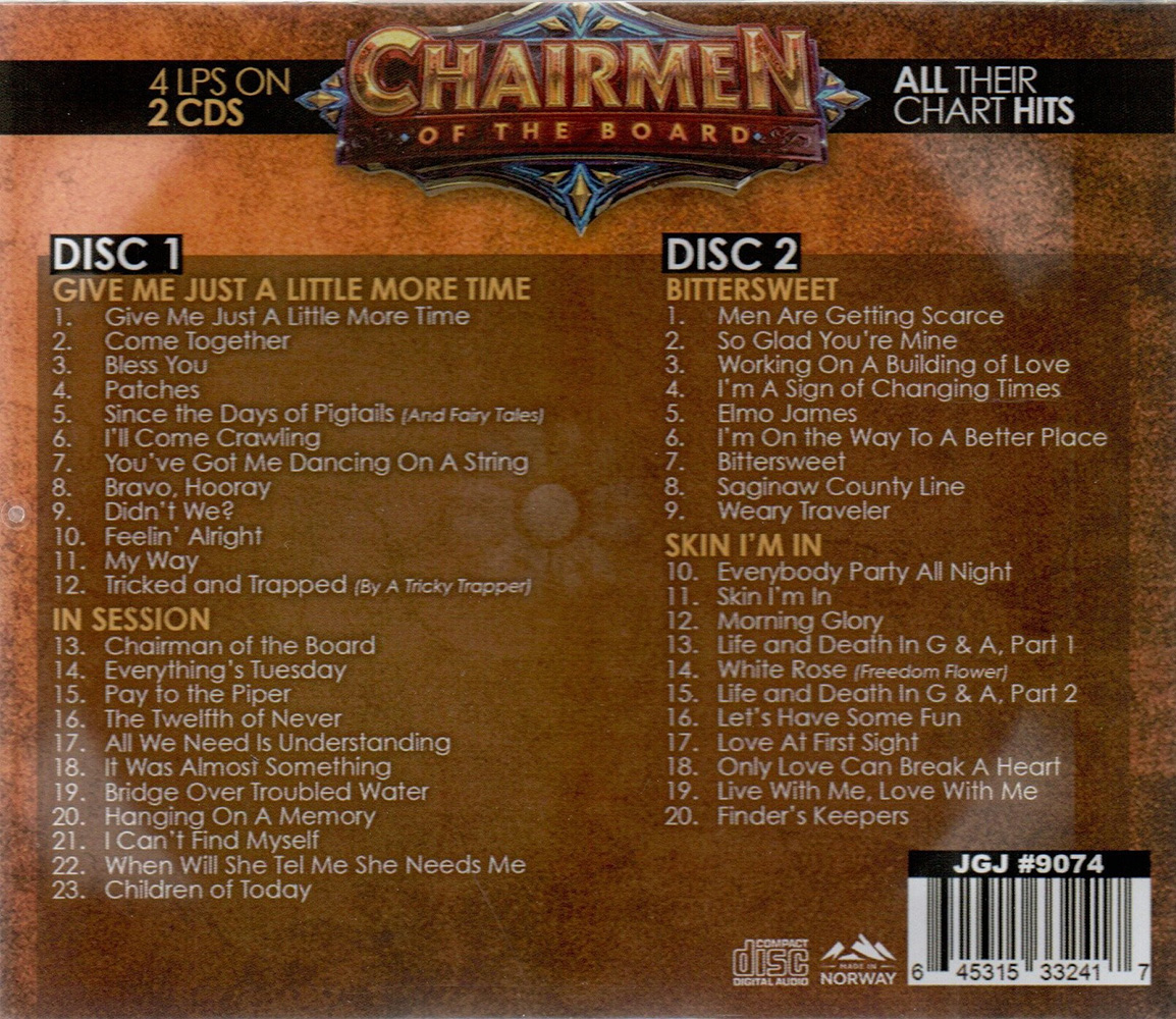 (image for) 4 LPs on 2 CDs: All Their Chart Hits (2 CD)