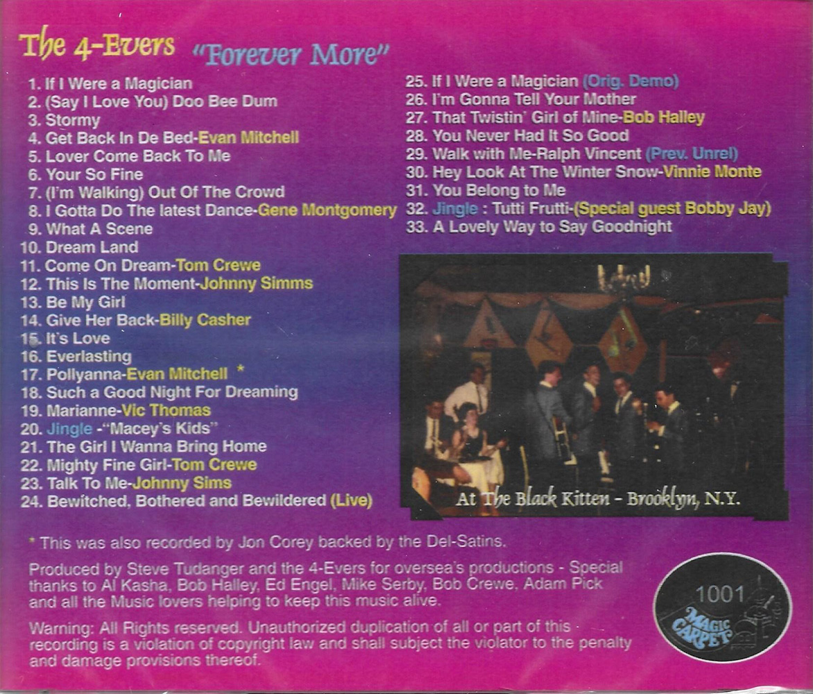 (image for) Forever More- 4-Evers With DJ Hal Jackson (33 Cuts)