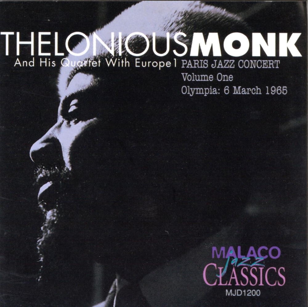 Thelonious Monk And His Quartet With Europe 1-Paris Jazz Concert, Volume One - Olympia-6 March 1965 - Click Image to Close