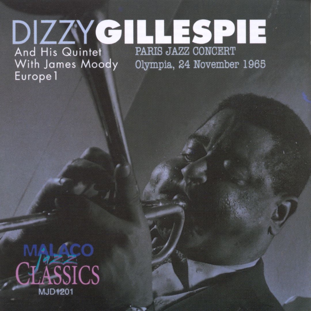 Dizzy Gillespie And His Quartet With James Moody Europe 1-Paris Jazz Concert - Olympia, 24 november 1965 - Click Image to Close