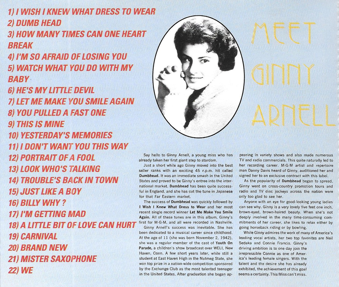 (image for) Meet Ginny Arnell