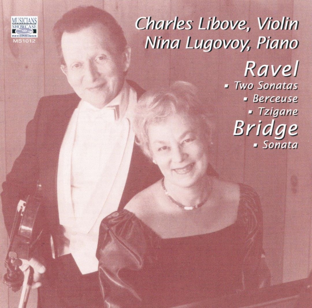(image for) Ravel-Two Sonatas, Berceuse, Tzigane / Bridge-Sonata