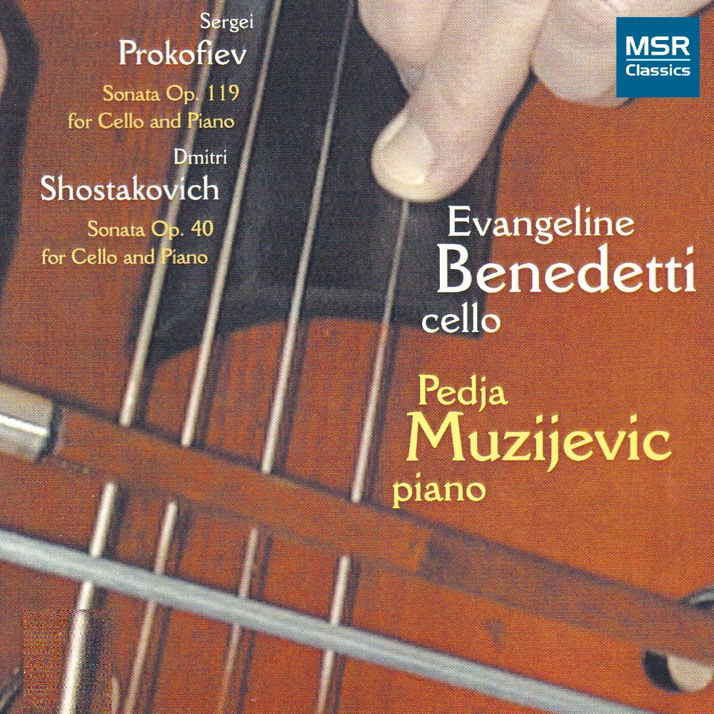 Sergei Prokofiev-Sonata Op. 119 For Cello And Piano / Dmitri Shostakovich-Sonata Op. 40 For Cello And Piano
