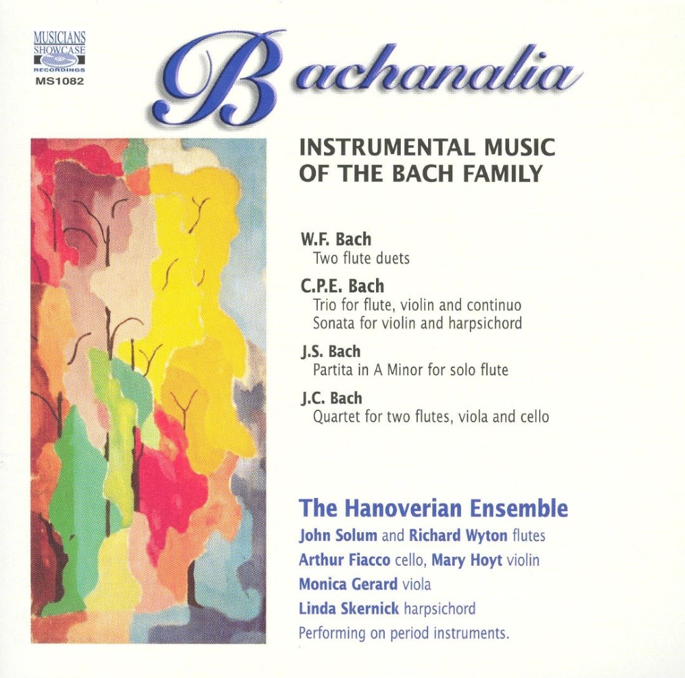 Bachanalia-Instrumental Music Of The Bach Family - Click Image to Close