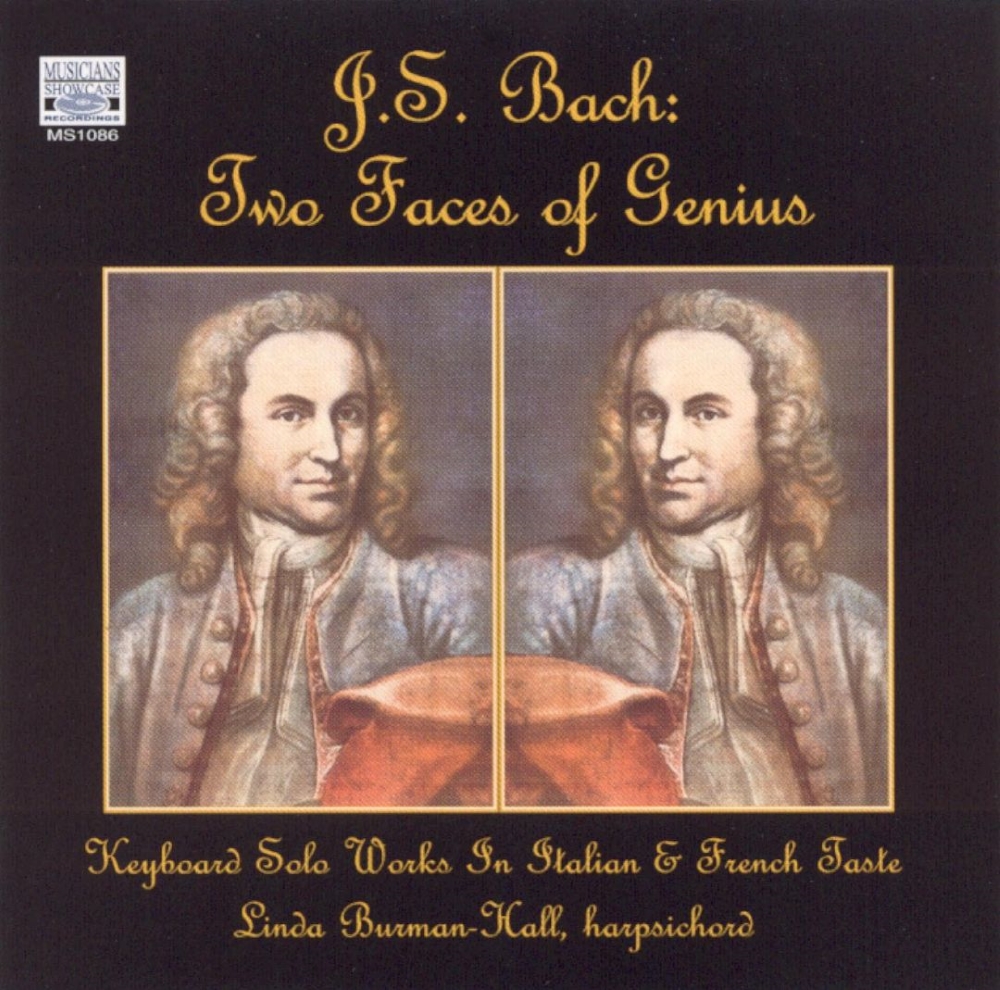 (image for) J.S. Bach-Two Faces Of Genius - Keyboard Solo Works In Italian & French Taste