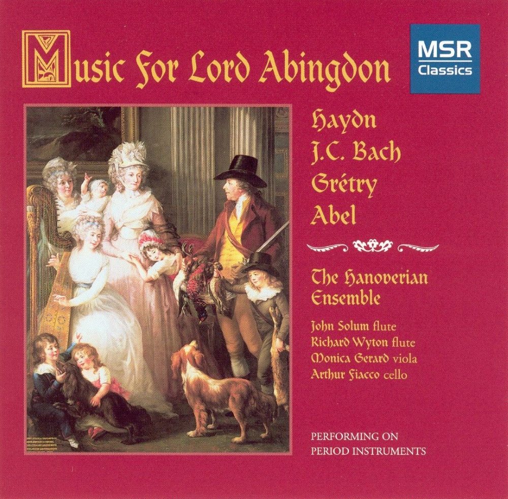 Music For Lord Abingdon - Click Image to Close