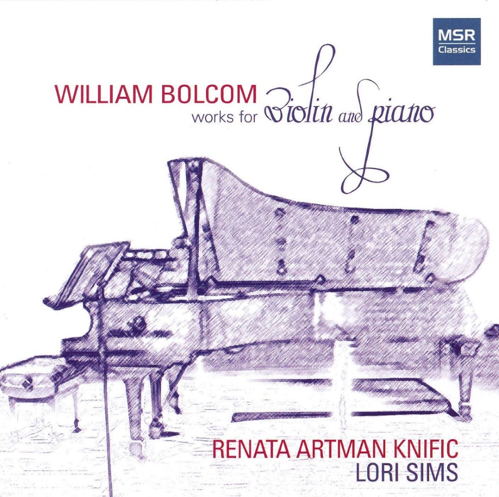 William Bolcom-Works For Violin And Piano - Click Image to Close