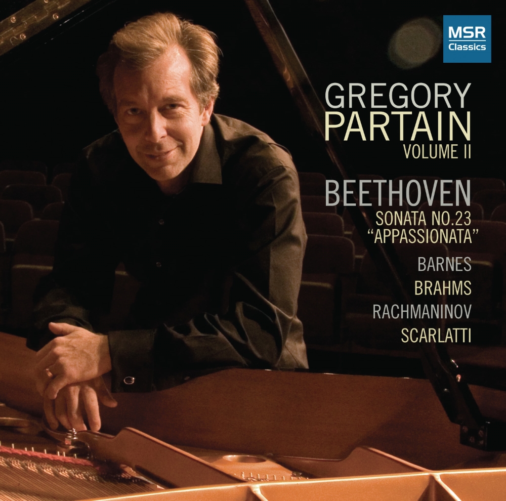 Gregory Partain, Volume II-Beethoven, Barnes, Brahms, Rachmaninov, Scarlatti
