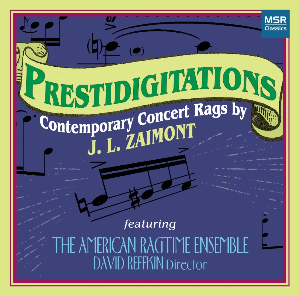 Prestidigitations-Contemporary Concert Rags By J.L. Zaimont - Click Image to Close