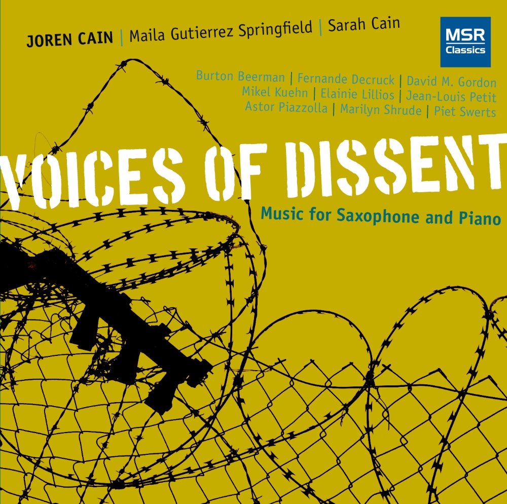 Voices Of Dissent-Music For Saxophone And Piano