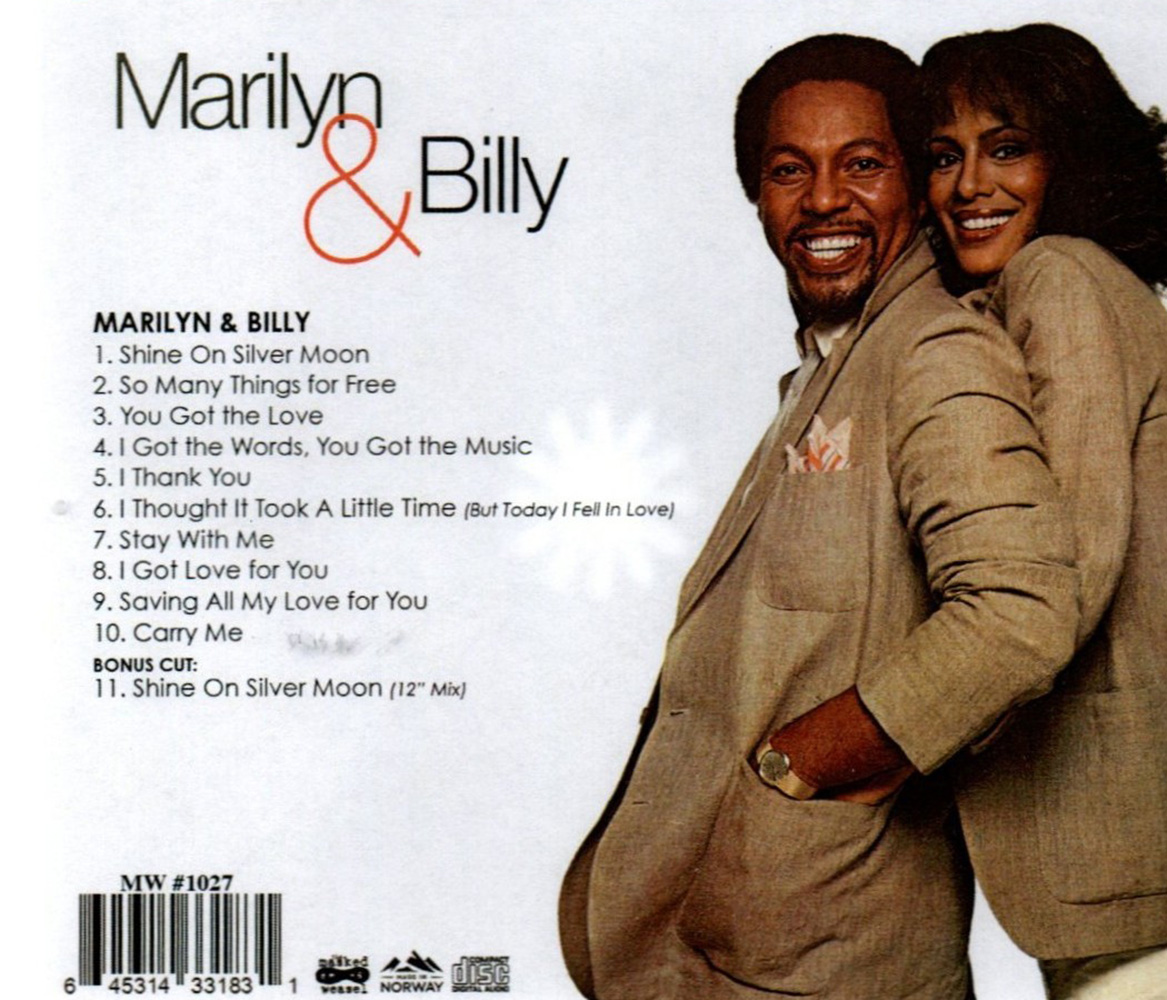 (image for) Marilyn & Billy - Original LP + 1 Bonus Cut