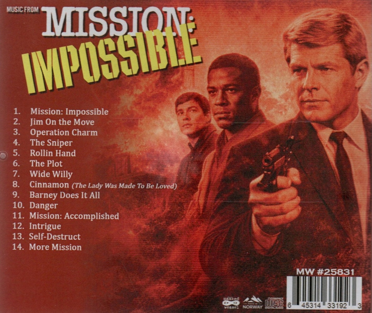 (image for) Music From Mission Impossible (Original TV Soundtrack)