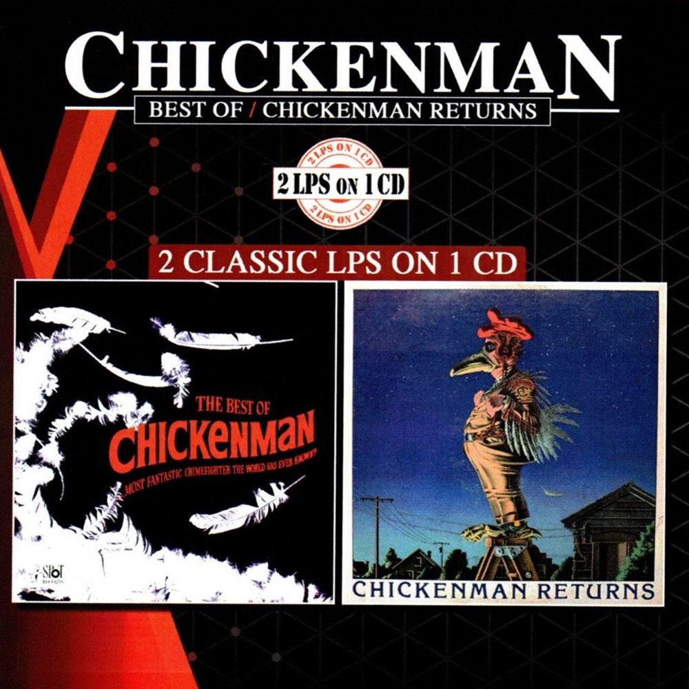 (image for) Chickenman: Best of / Chickenman Returns - 2 LPs on 1 CD