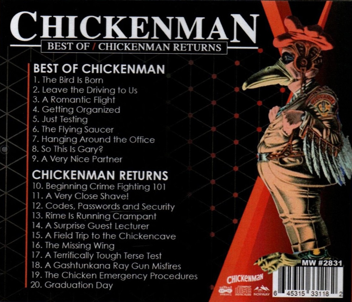 (image for) Chickenman: Best of / Chickenman Returns - 2 LPs on 1 CD