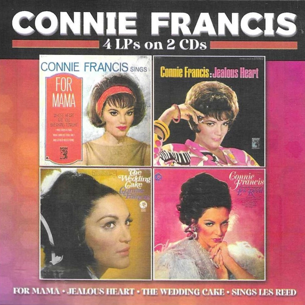 (image for) 4 LPs on 2 CDs-For Mama, Jealous Heart, The Wedding Cake, Sings Les Reed (2 CD)