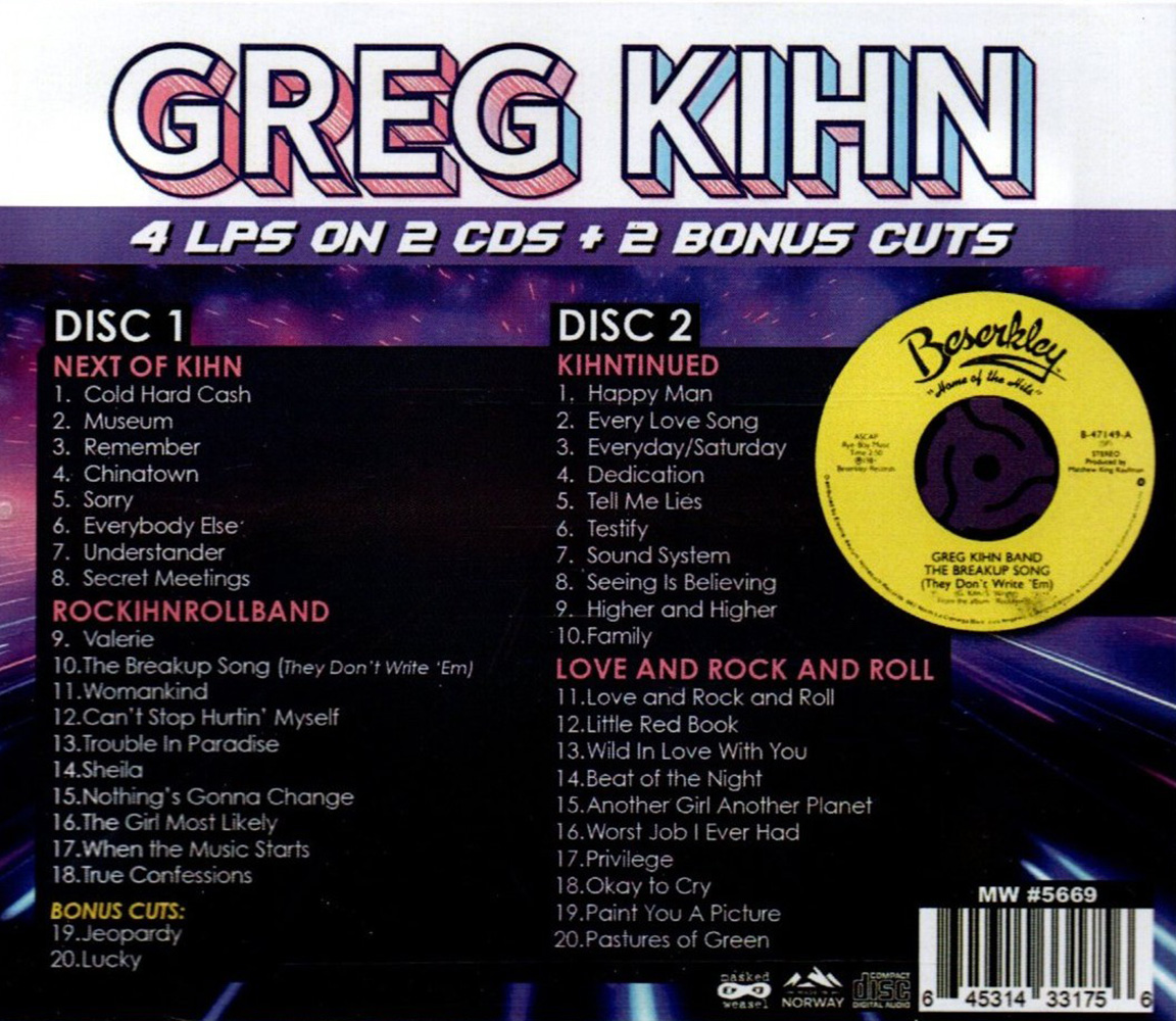 (image for) 4 LPs on 2 CDs + 2 Bonus Cuts (2 CD)