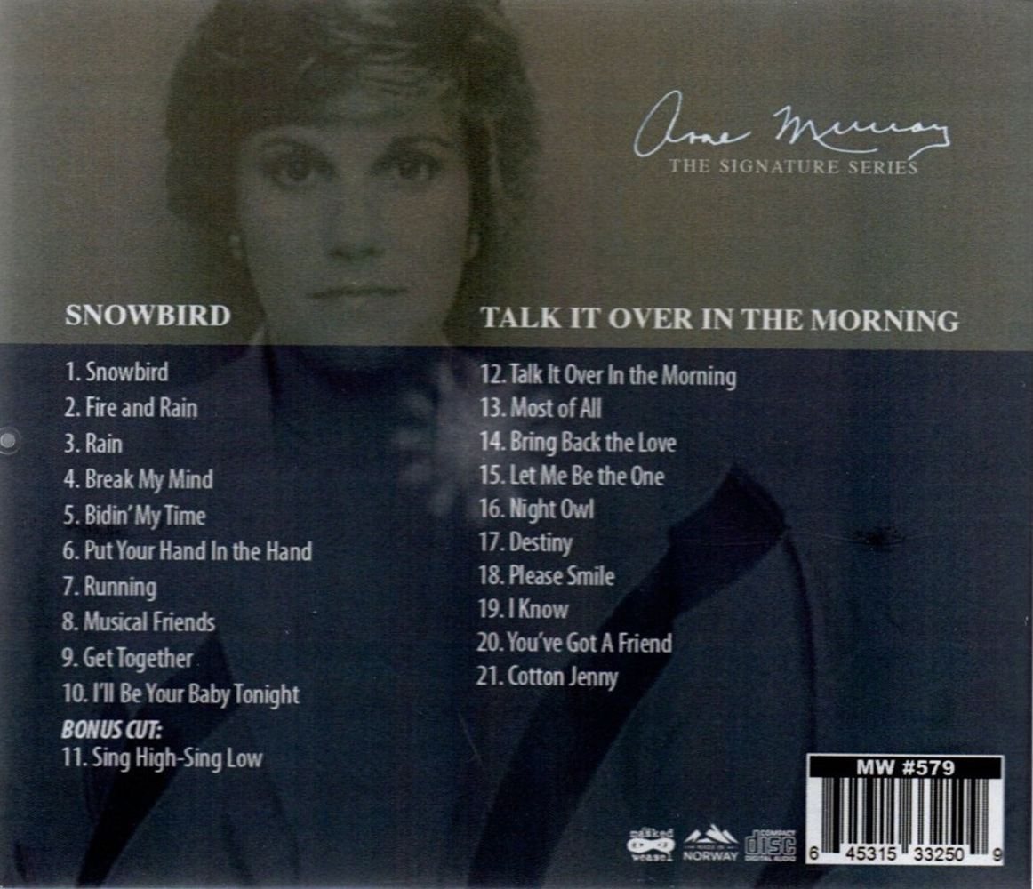 (image for) Two Classic LPs on 1 CD (Snowbird / Talk It Over in the Morning)