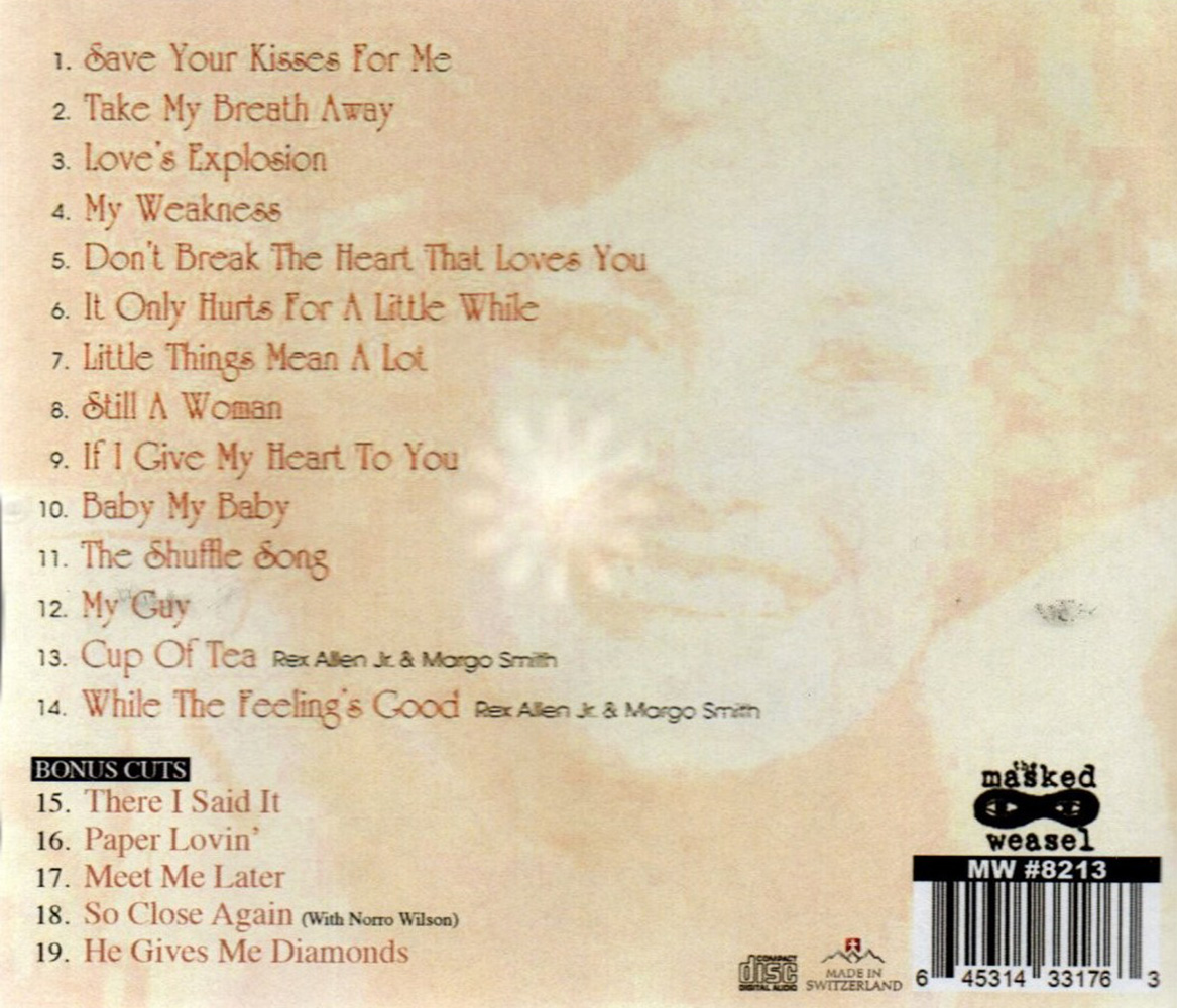 (image for) Very Best of Margo Smith - New Re-Issue With 5 Bonus Cuts