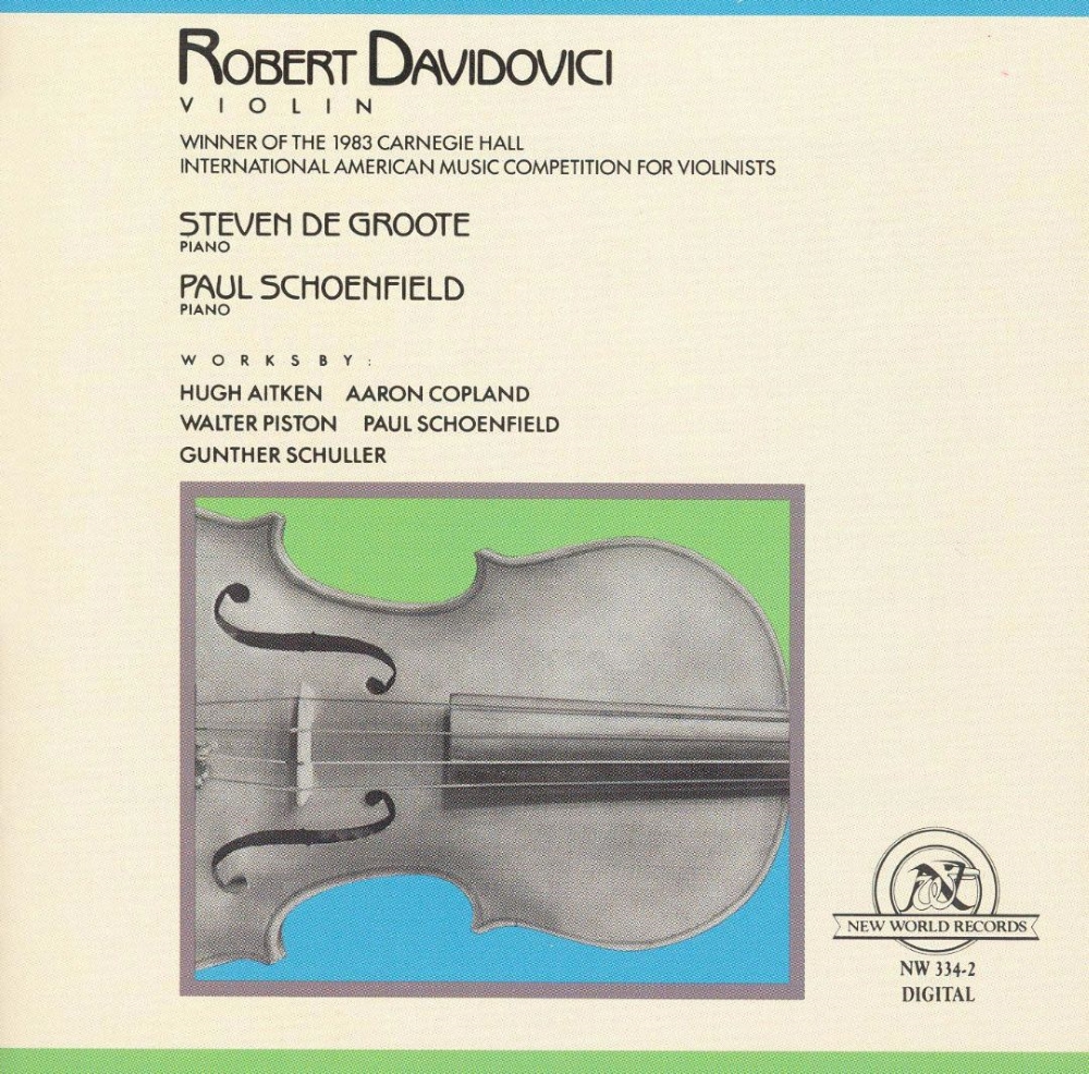 (image for) Robert Davidovici, Violin