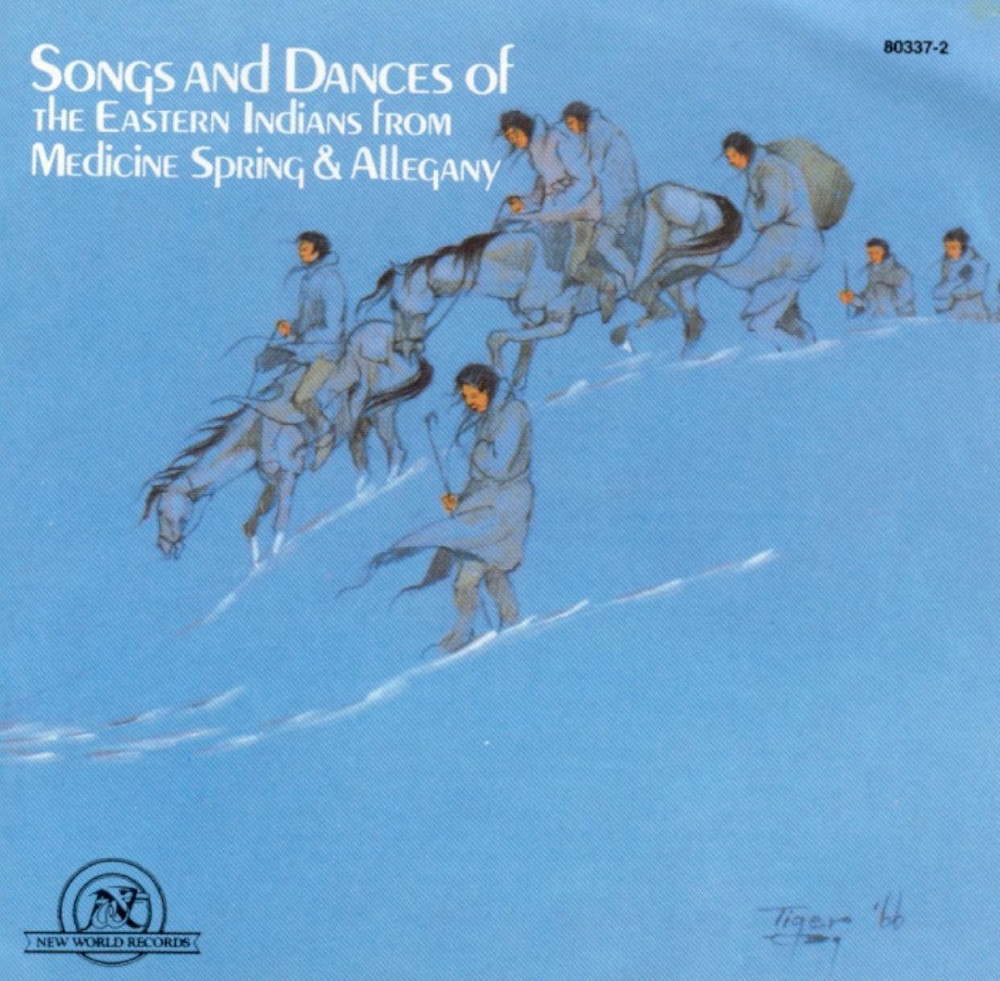 Songs And Dances Of The Eastern Indians From Medicine Spring & Allegany - Click Image to Close