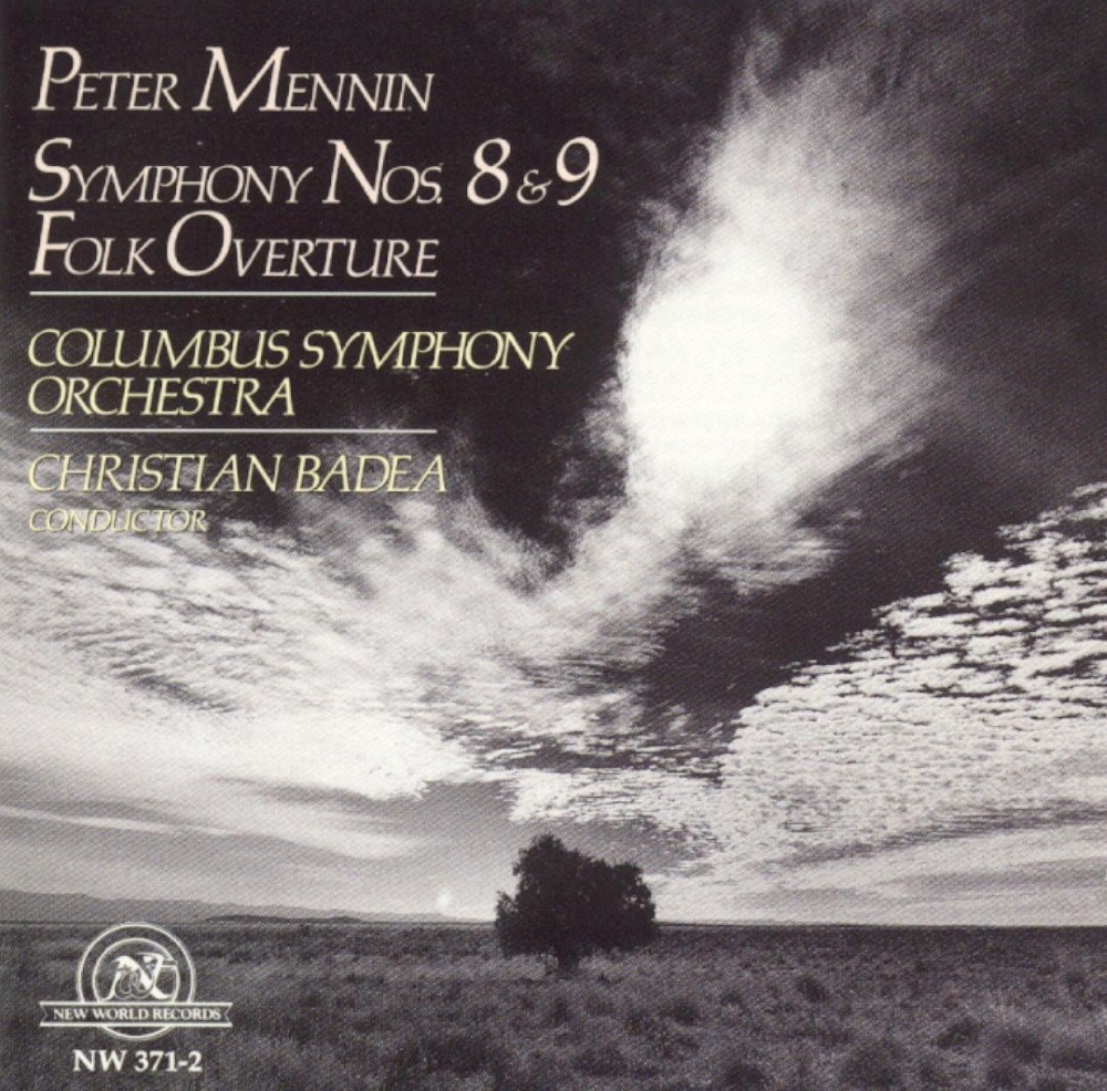 (image for) Peter Mennin-Symphony Nos. 8 & 9 / Folk Overture