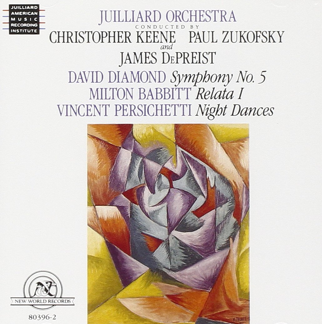 David Diamond-Symphony No. 5 / Milton Babbitt-Relata I / Vincent Persichetti-Night Dances - Click Image to Close