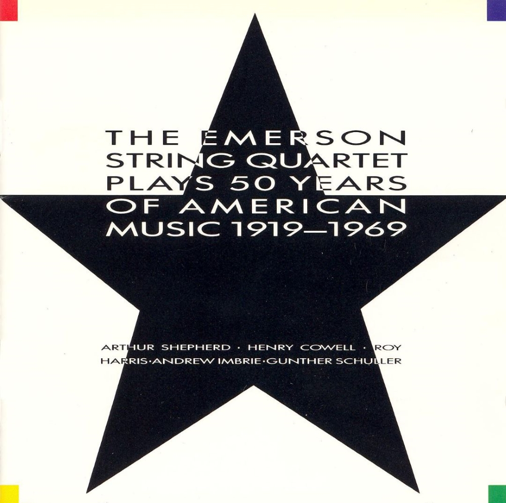 (image for) The Emerson String Quartet Plays 50 Years Of American Music-1919-1969