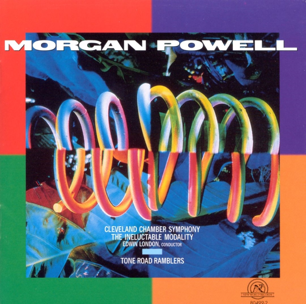 Morgan Powell-Red, White & Black Blues - Click Image to Close